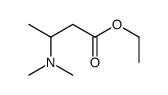 ethyl 3-(dimethylamino)butyrate Structure