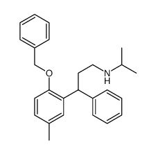 Benzenepropanamine, 5-methyl-N-(1-methylethyl)-γ-phenyl-2-(phenylmethoxy)结构式
