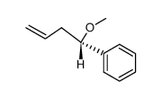 (-)-(S)-1-Methoxy-1-phenyl-3-butene Structure