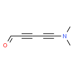 2,4-Pentadiynal,5-(dimethylamino)-(9CI)结构式