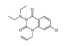 7-chloro-3-diethylamino-1-prop-2-enyl-quinazoline-2,4-dione picture