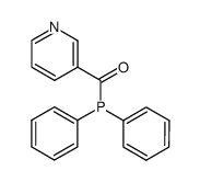 (Nicotinoyl)diphenylphosphan结构式