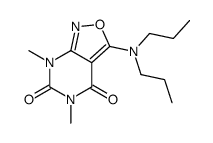 5,7-Dimethyl-3-dipropylamino-isoxazolo[3,4-d]pyrimidine-4,6(5H,7H)-dione Structure