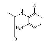 Acetamide,N-(4-amino-2-chloro-3-pyridinyl)-结构式