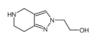 2-(4,5,6,7-Tetrahydro-2H-pyrazolo[4,3-c]pyridin-2-yl)ethanol Structure