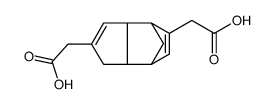 4,7-Methano-1H-indene-2,5-diacetic acid, 3a,4,7,7a-tetrahydro Structure