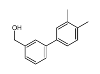 3-(3,4-Dimethylphenyl)benzyl alcohol结构式