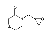 4-(oxiran-2-ylmethyl)thiomorpholin-3-one Structure