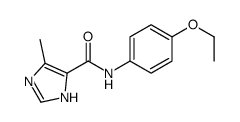 N-(4-ethoxyphenyl)-5-methyl-1H-imidazole-4-carboxamide Structure