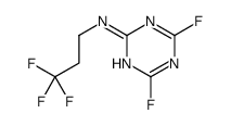 4,6-difluoro-N-(3,3,3-trifluoropropyl)-1,3,5-triazin-2-amine结构式