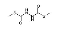 S,S-Dimethyl 1,2-hydrazinebis(monothioformate)结构式