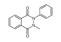 2-methyl-3-phenylphthalazine-1,4-dione结构式