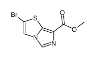 methyl 2-bromoimidazo[5,1-b]thiazole-7-carboxylate结构式