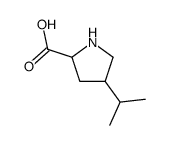 Proline, 4-isopropyl- (6CI,7CI) Structure