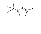 1-tert-butyl-3-methyl-1H-imidazol-3-ium iodide Structure