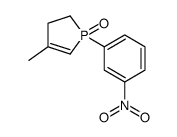 4-methyl-1-(3-nitrophenyl)-2,3-dihydro-1λ5-phosphole 1-oxide Structure