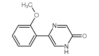 5-(2-methoxyphenyl)-1H-pyrazin-2-one Structure