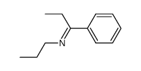 1-phenyl-N-propylpropan-1-imine结构式