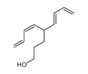 4-buta-1,3-dienylocta-5,7-dien-1-ol结构式