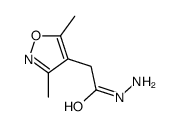 2-(3,5-dimethyl-1,2-oxazol-4-yl)acetohydrazide Structure