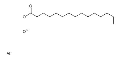 oxoalumanyl pentadecanoate Structure