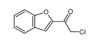 1-benzofuran-2-yl-2-chloro-ethanone Structure