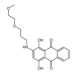 1,4-dihydroxy-2-[[3-(2-methoxyethoxy)propyl]amino]anthraquinone picture