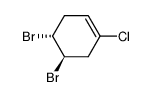 4,5-dibromo-1-chlorocyclohex-1-ene结构式