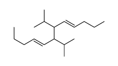 6,7-di(propan-2-yl)dodeca-4,8-diene结构式