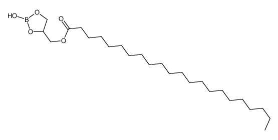 (2-hydroxy-1,3,2-dioxaborolan-4-yl)methyl docosanoate Structure