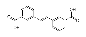 3-[2-(3-carboxyphenyl)ethenyl]benzoic acid结构式
