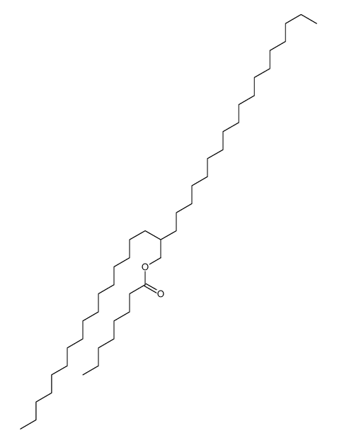 2-hexadecylicosyl octanoate结构式