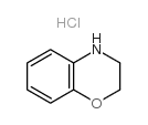 3,4-二氢-2H-1,4-苯并噁唑盐酸盐结构式