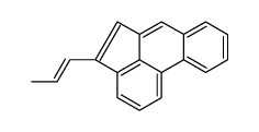 4-[(E)-prop-1-enyl]acephenanthrylene结构式