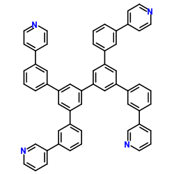 3,3'-[5',5''-Bis[3-(4-pyridinyl)phenyl][1,1':3',1'':3'',1'''-quaterphenyl]-3,3'''-diyl]bispyridine picture