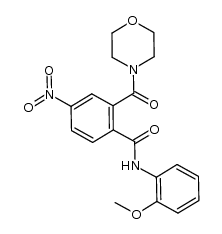 N-(2-methoxyphenyl)-2-(morpholine-4-carbonyl)-4-nitrobenzamide Structure