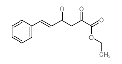 5-Hexenoic acid,2,4-dioxo-6-phenyl-, ethyl ester结构式