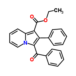 Ethyl 3-benzoyl-2-phenyl-1-indolizinecarboxylate picture