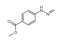 methyl 4-(2-methylidenehydrazono)benzoate结构式