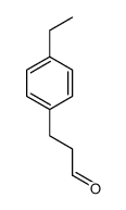 3-(4-ETHYL-PHENYL)-PROPIONALDEHYDE structure