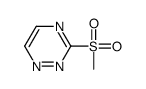 3-methylsulfonyl-1,2,4-triazine Structure