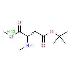 N-Me-Asp(OtBu)-OMe·HCl结构式