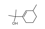 1-methyl-3-(α-oxy-isopropyl)-cyclohexene-(2)结构式