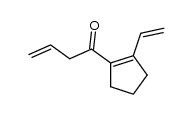 1-(3-butenoyl)-2-vinylcyclopentene结构式