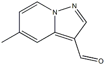 5-甲基吡唑并[1,5-A]吡啶-3-甲醛结构式
