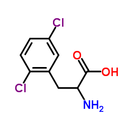 2,5-Dichlorophenylalanine Structure