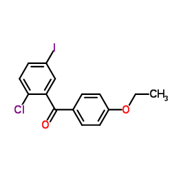 (2-Chloro-5-iodophenyl)(4-ethoxyphenyl)methanone picture