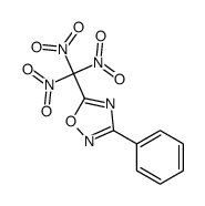 3-phenyl-5-(trinitromethyl)-1,2,4-oxadiazole结构式