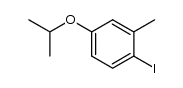 2-iodo-5-isopropoxytoluene结构式