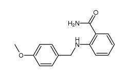 2-[(4-methoxybenzyl)amino]benzamide Structure